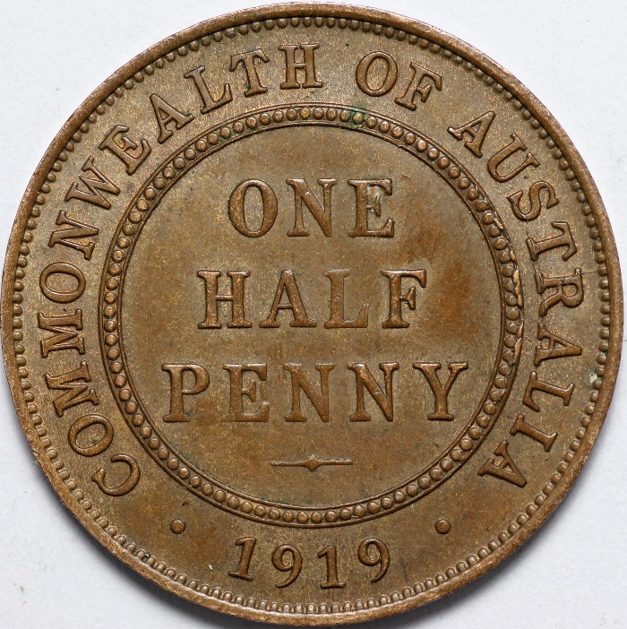 1919-Half-Penny-Flaws-And-?