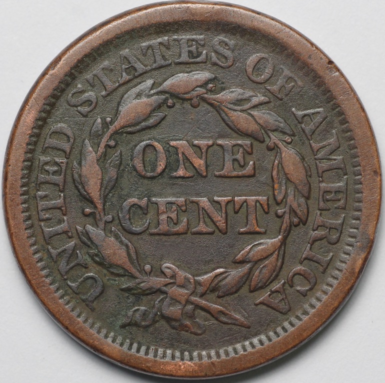 1854-USA-Large-Cent-For-Grading-&-Value