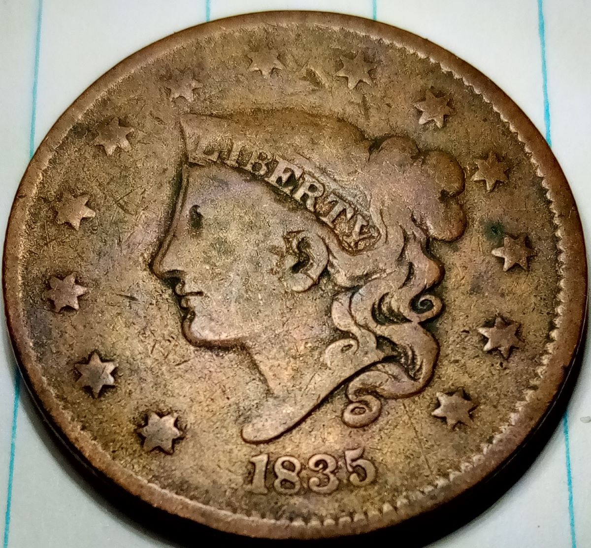 1835-Coronet-Head-Large-Cent---N13?