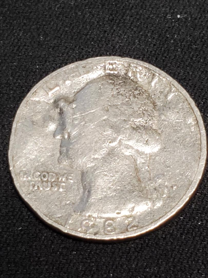 1982-P-Quarter-W/-Die-Chip?