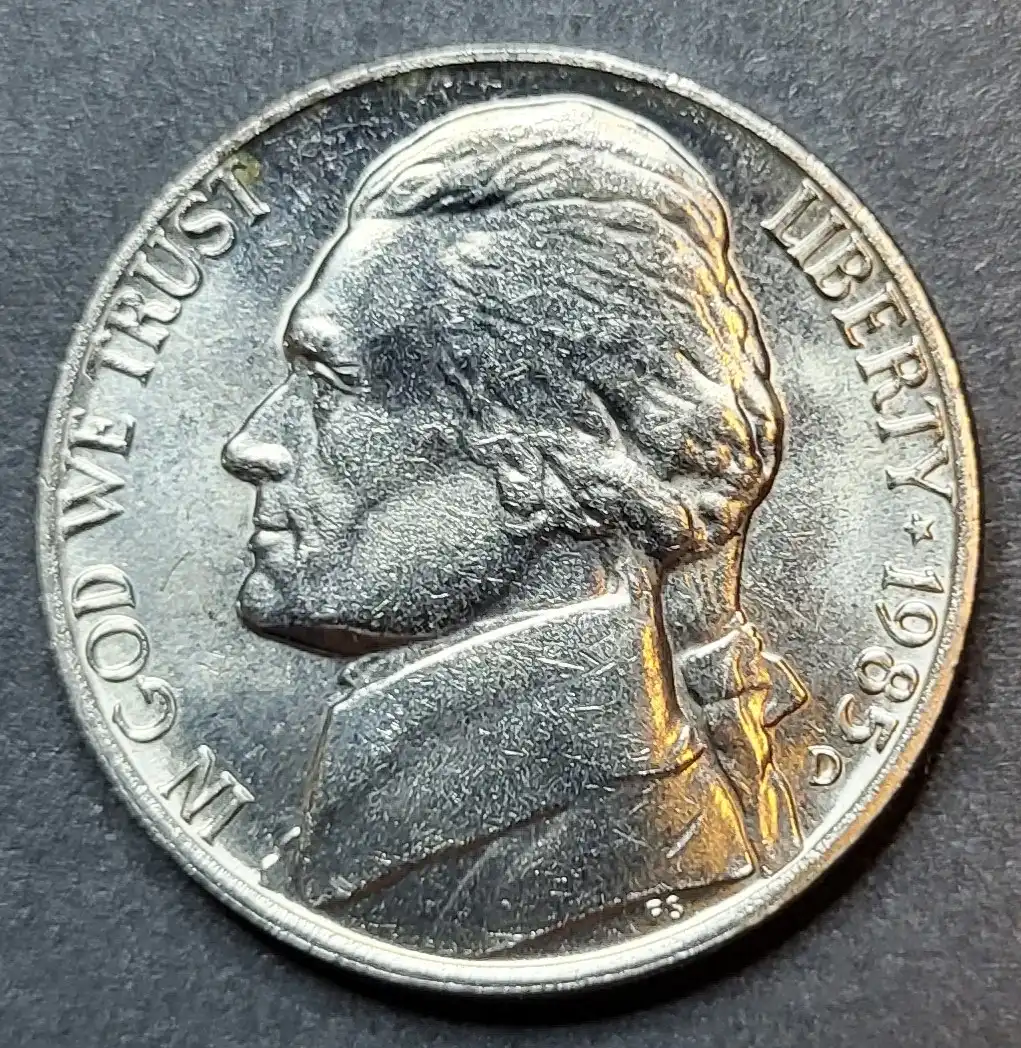 1985-D-Nickel-For-Grading