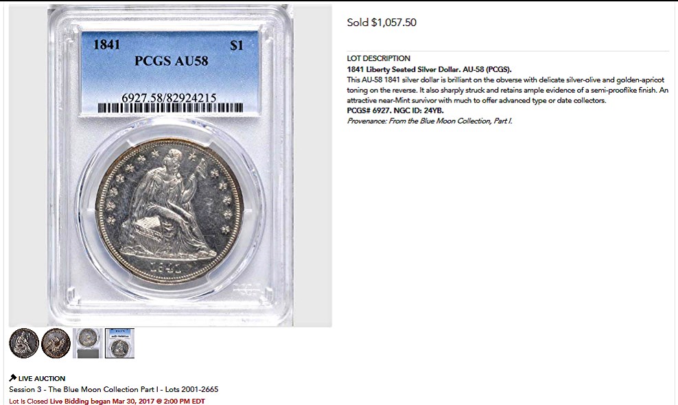 New-Member-+-C001-1841-Seated-Liberty-Dollar