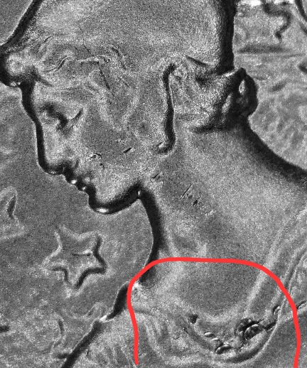2024-Bullion-ASE-Star-Privy-With-Minor-Spiked-Head/Anomaly/Reed-Marks-Thru-Head-Of-Liberty-Errors!
