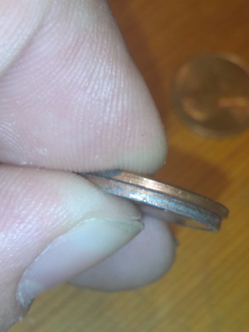 1999-Lincoln-Cent-With-Silver-Rim-Please-Help-Identify