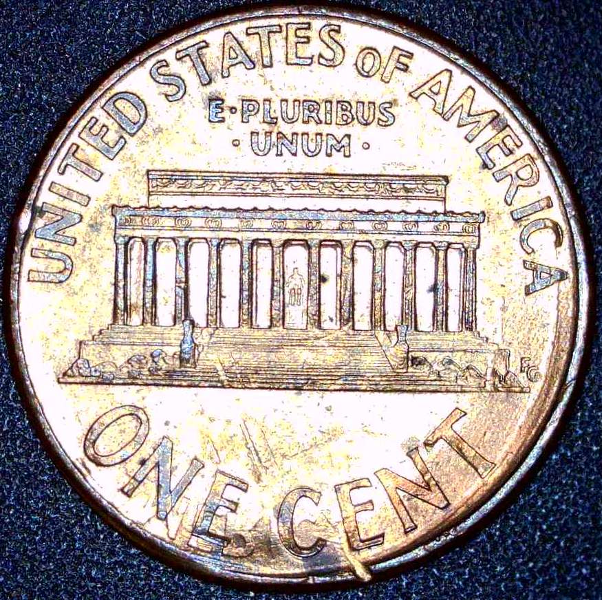 2000-D-One-Cent-Penny-Multiple-Inverted-Errors-Obverse-And-Reverse