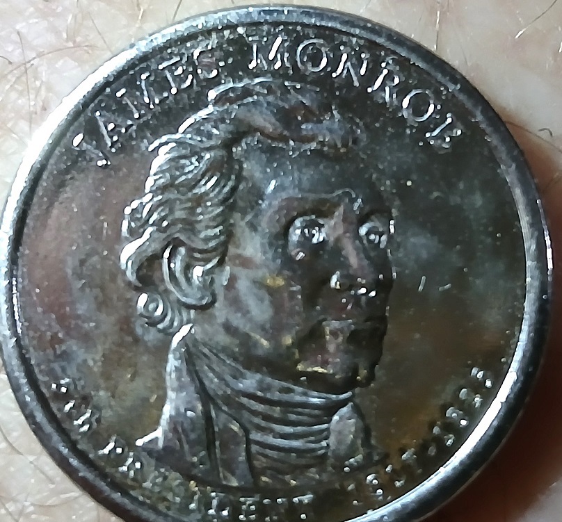 Silver-James-Monroe-Dollar-Coin