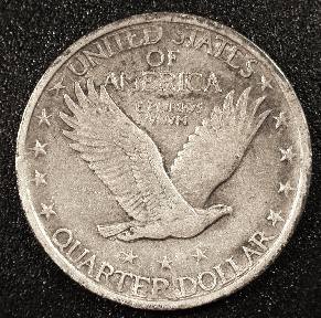 1924-Standing-Liberty-Quarter-With-Damaged-Date