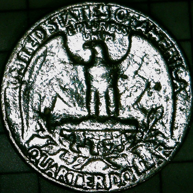 1966-Washington-Quarter-Plated?-But-5.38-Grams?