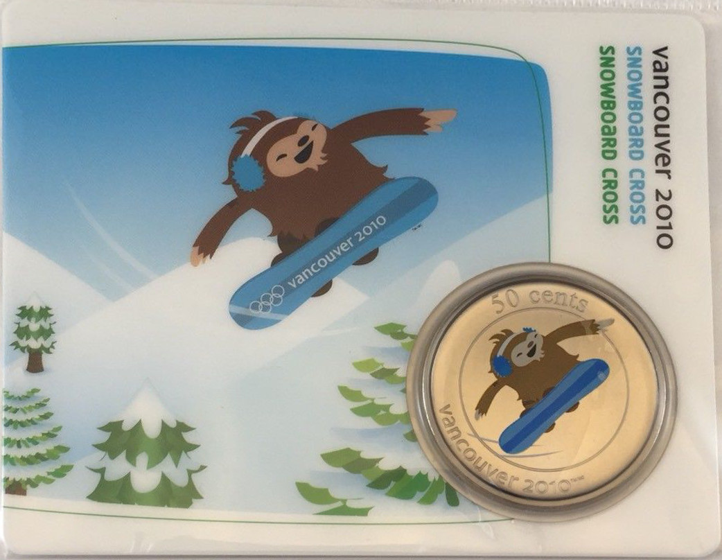 2010-Vancouver-Olympic-Mascot-Series-50-Cent-Coin-Card-Mintages
