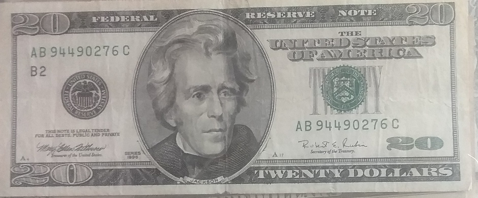 Need-Help--On-1996-Ab94490276c-20-Dollar-Bill-Can't-Find-Nothing-Even-Ebay-Don't-Have