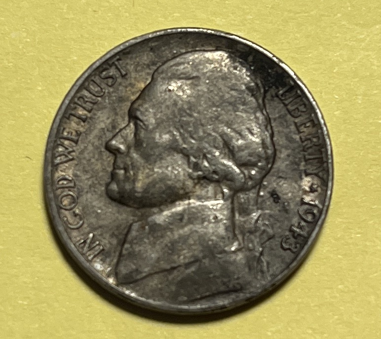 Need-Help-W/-1943-P-Nickel---Crack-Filled-With-Gold/Brass/Copper-Vs.-Retained-Strike-Through