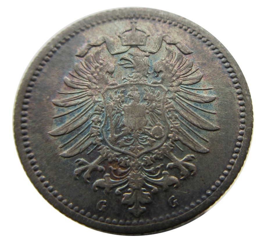 Germany-20-Pfennigs-1876-G---What-Grade-?