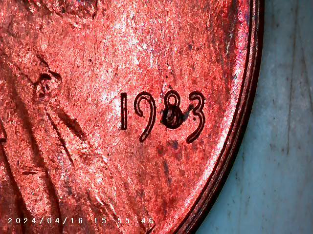 Two-1983-1c-Pennies-With-Strange-8's?