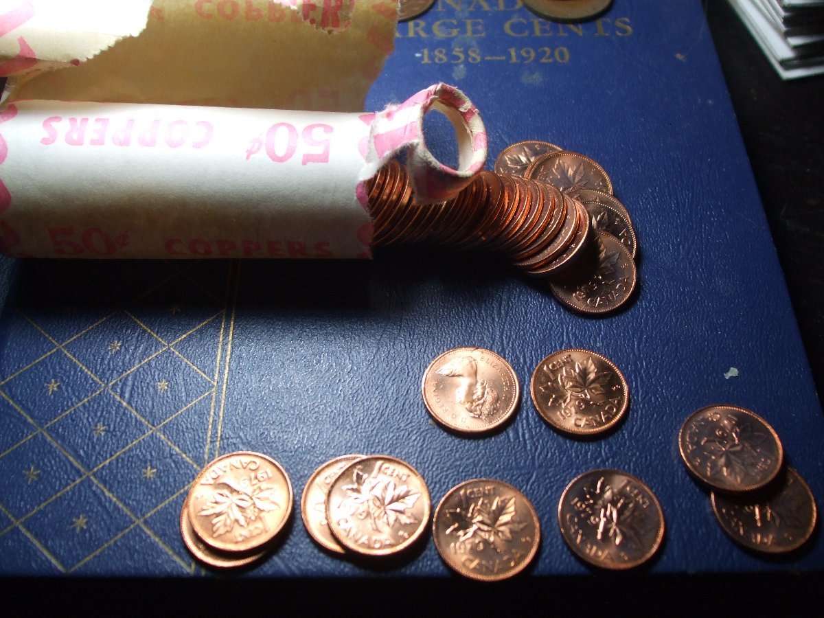 1979-Canadian-Cent.-Is-Doubling-On-The-Entire-Date-Common?