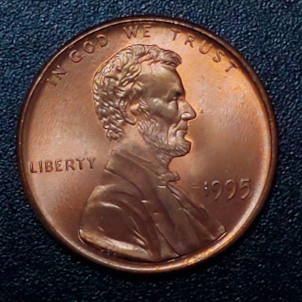 1995-P-Lincoln-Cent-For-Grading.
