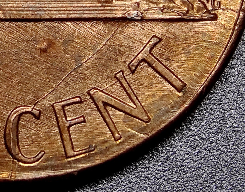 1988-P-Lincoln-Cent-Die-Crack-Or-Retained-Cud?