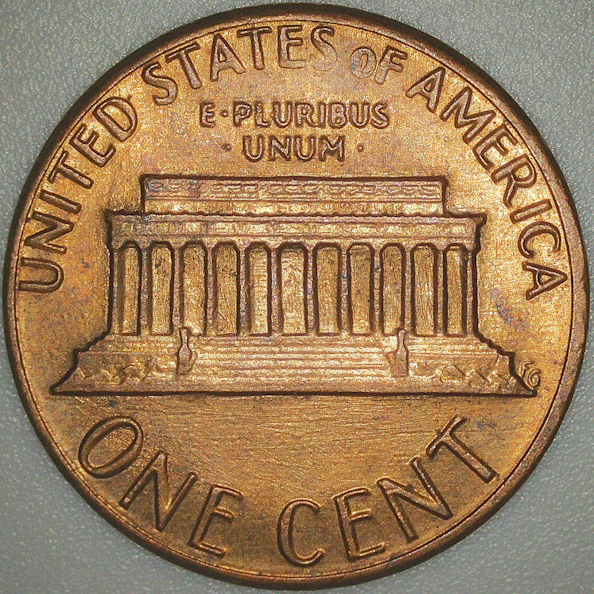 1985-P-Lincoln-Memorial-Cent-BIE