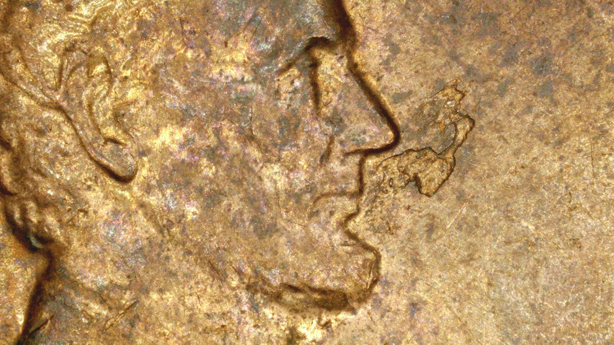 1982-P-Lincoln-Cent-Copper-Small-Date-Struck-Through-Error