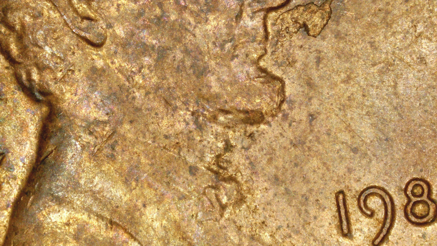 1982-P-Lincoln-Cent-Copper-Small-Date-Struck-Through-Error