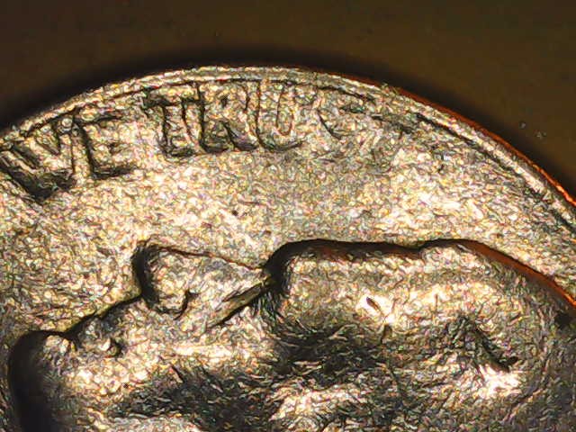 2001-P-Jefferson-Nickel,-Bubble-Letters,-No-Collar,-Struck-Through-Grease?