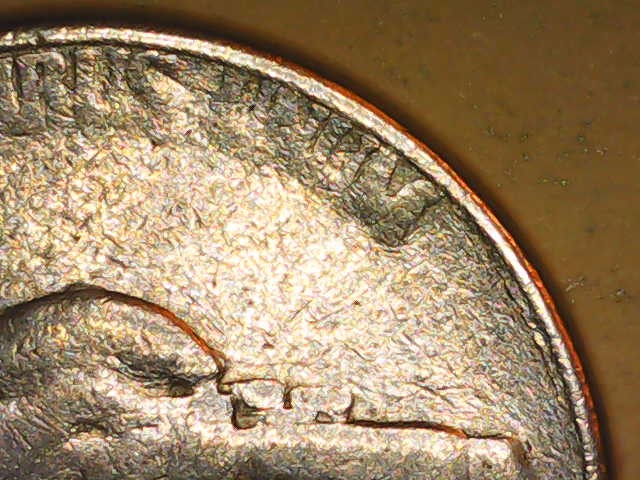 2001-P-Jefferson-Nickel,-Bubble-Letters,-No-Collar,-Struck-Through-Grease?