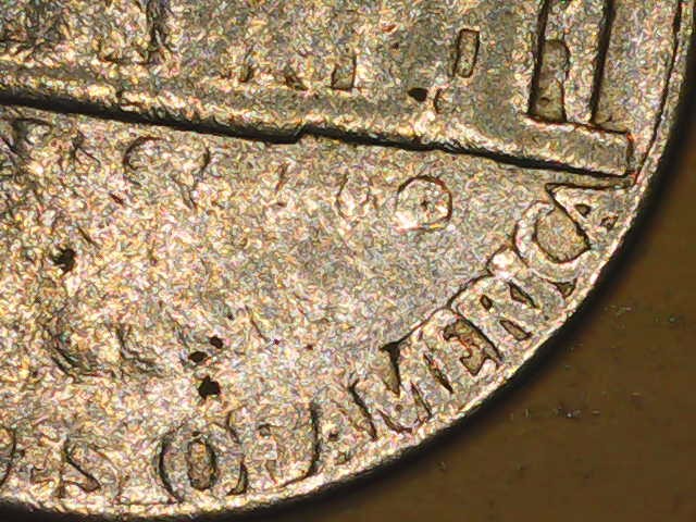 2001-P-Jefferson-Nickel,-Bubble-Letters,-No-Collar,-Struck-Through-Grease?