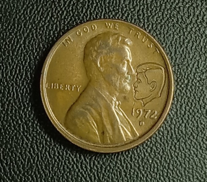 May-I-Present-To-You.-A-1972-D-Lincoln-Cent-With-Kennedy-Face?