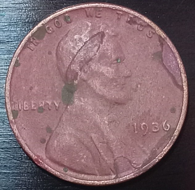 1936-Wheat-Penny-Odd-Color
