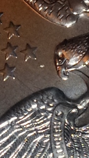 2018-Silver-Eagle,-Struck-Through-Or-Planchet-Error?