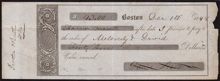 19th-Century-Promissory-Notes