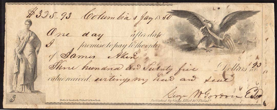 19th-Century-Promissory-Notes