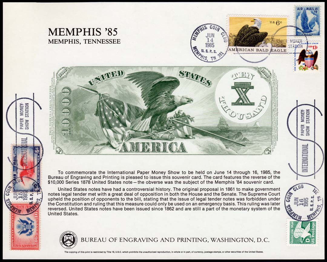 Numismatic-Souvenir-Cards