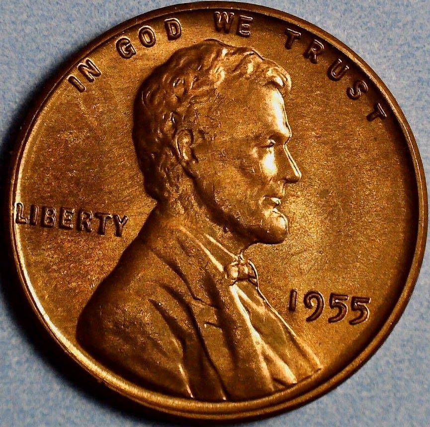 1955-Lincoln-Cent-Came-In-A-BU-Roll-But-Seems-Off?