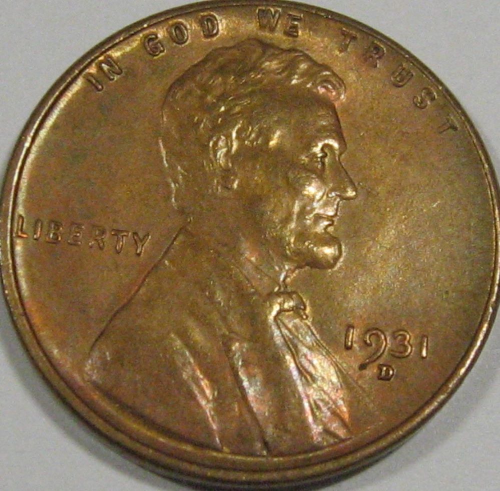 1931-D-Lincoln-Cent-Need-To-Know-If-Will-Get-Bagged-For-Color-Or-Damage