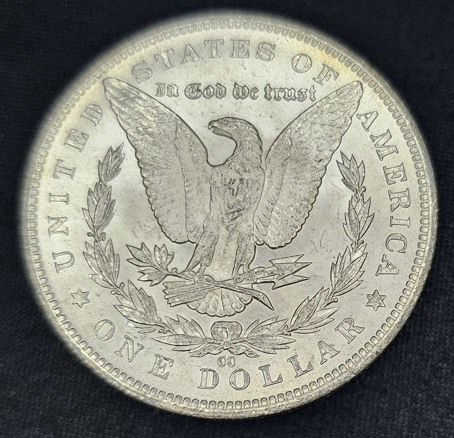 1884-CC-Morgan-Dollar---Rainbow-Toning