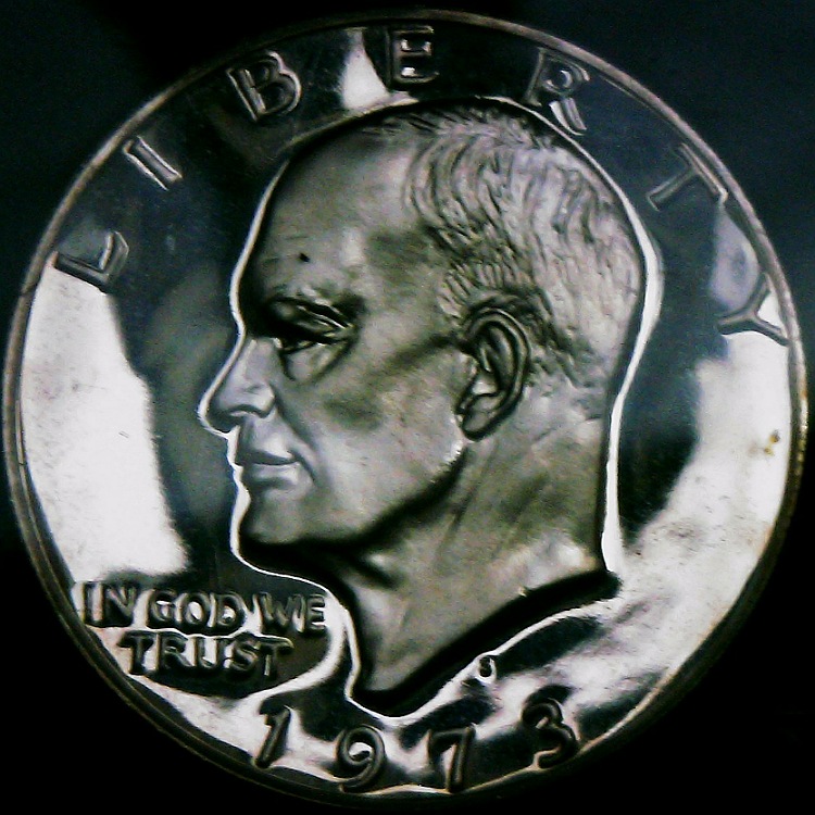 1973-S-40-Percent-Silver-Brown-Box-Ike-Qdr,-Tdr,-DDO