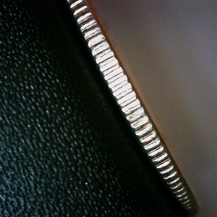 Silver-Quarter-Unknown-Date,-Struck-On-A-Tapered-Planchet,-5.45gms