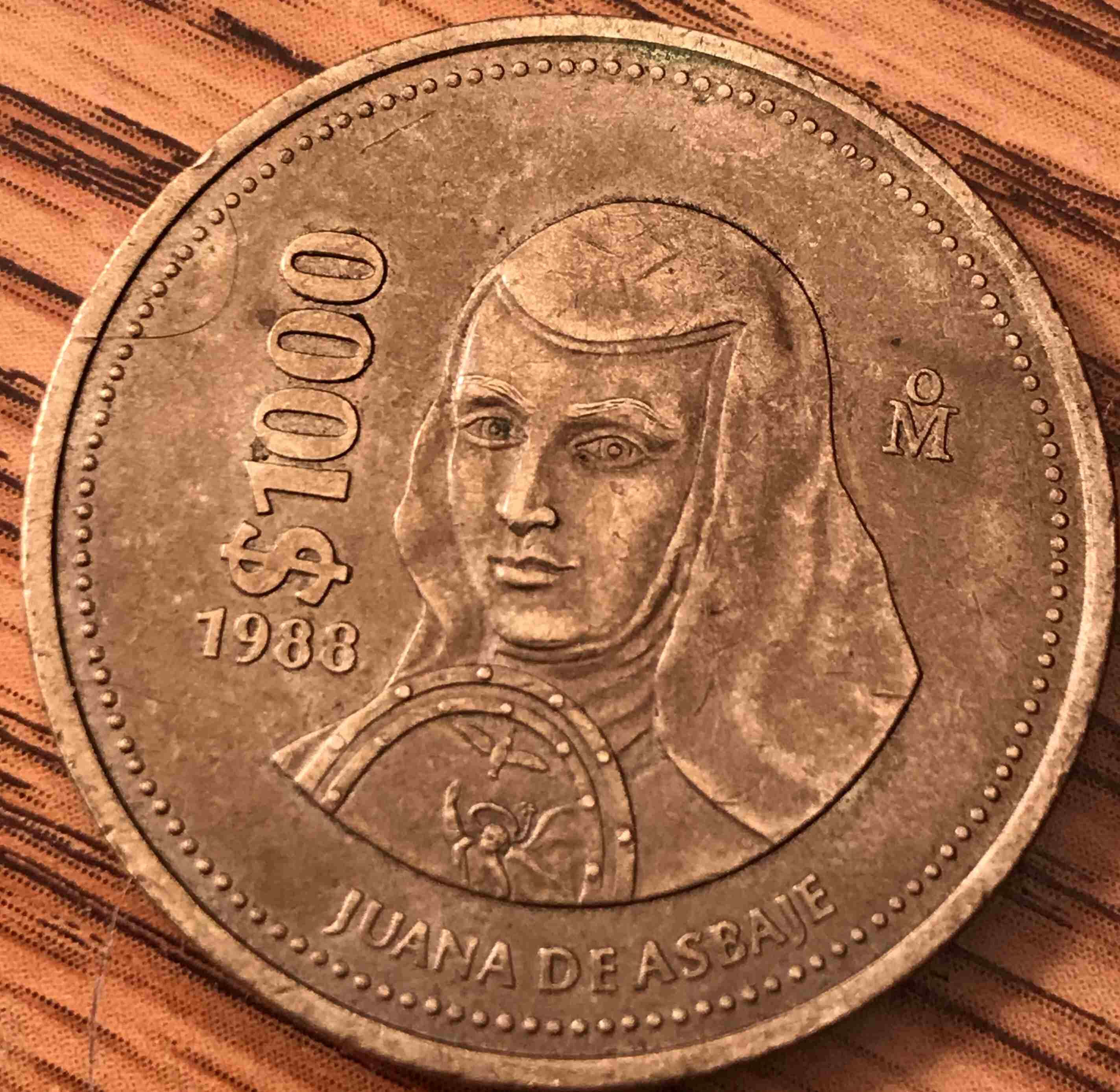 1988---$1000---Juana-De-ASEaje---Estados-Unidos-Mexicanos?-Rare?