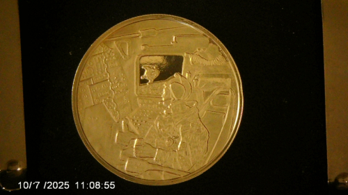 Silver Round With An Apollo 16 Motif Design. - Coin Community Forum