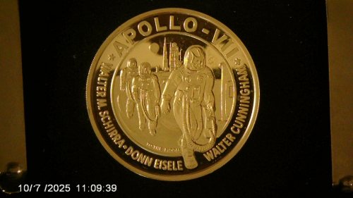 Silver Round With An Apollo 16 Motif Design. - Coin Community Forum