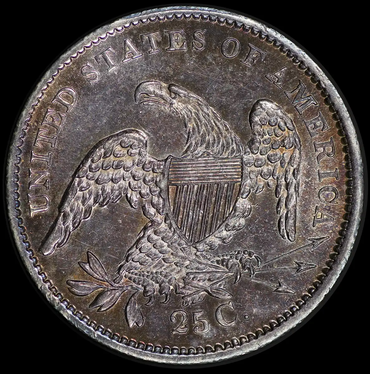 1835-25c-Removed-From-PCGS-AU-58-Holder