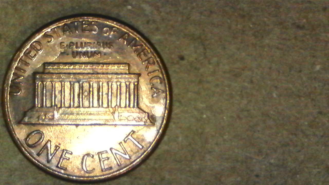 1986-Penny-Part-Of-Reverse-On-Obverse