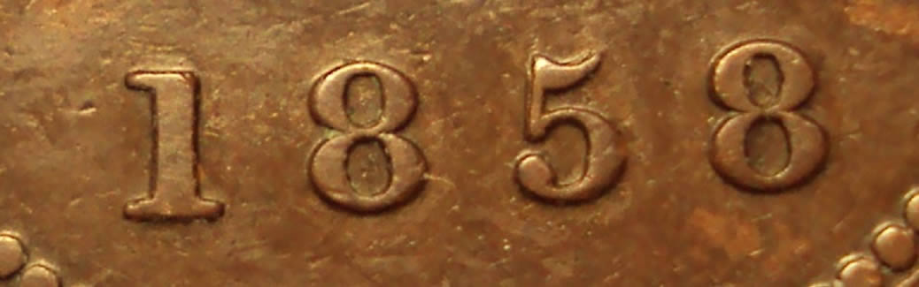 1858-Canadian-Large-Cent-Double-5