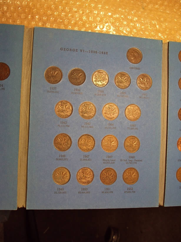 1920-1972-Canada-Small-Cent-Set