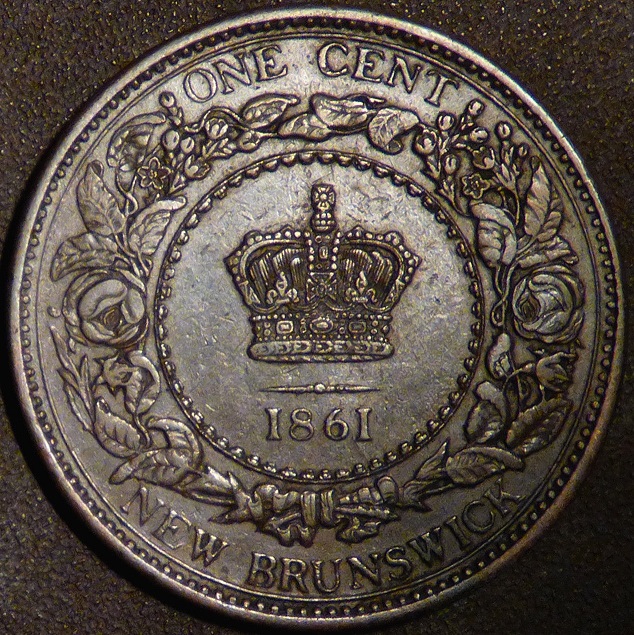 1861-New-Brunswick--Cent-For-A-Grade