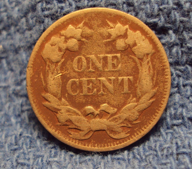 1857-Flying-Eage-Cent-Found-In-Bank-Box-Of-Cents