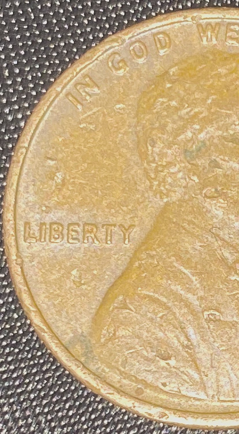 1974-Error-Lincoln-Penny,-Has-A-Letter-Y-In-Place-Of-The-7-In-Date,-19y4,-With-Multiple-Misprints