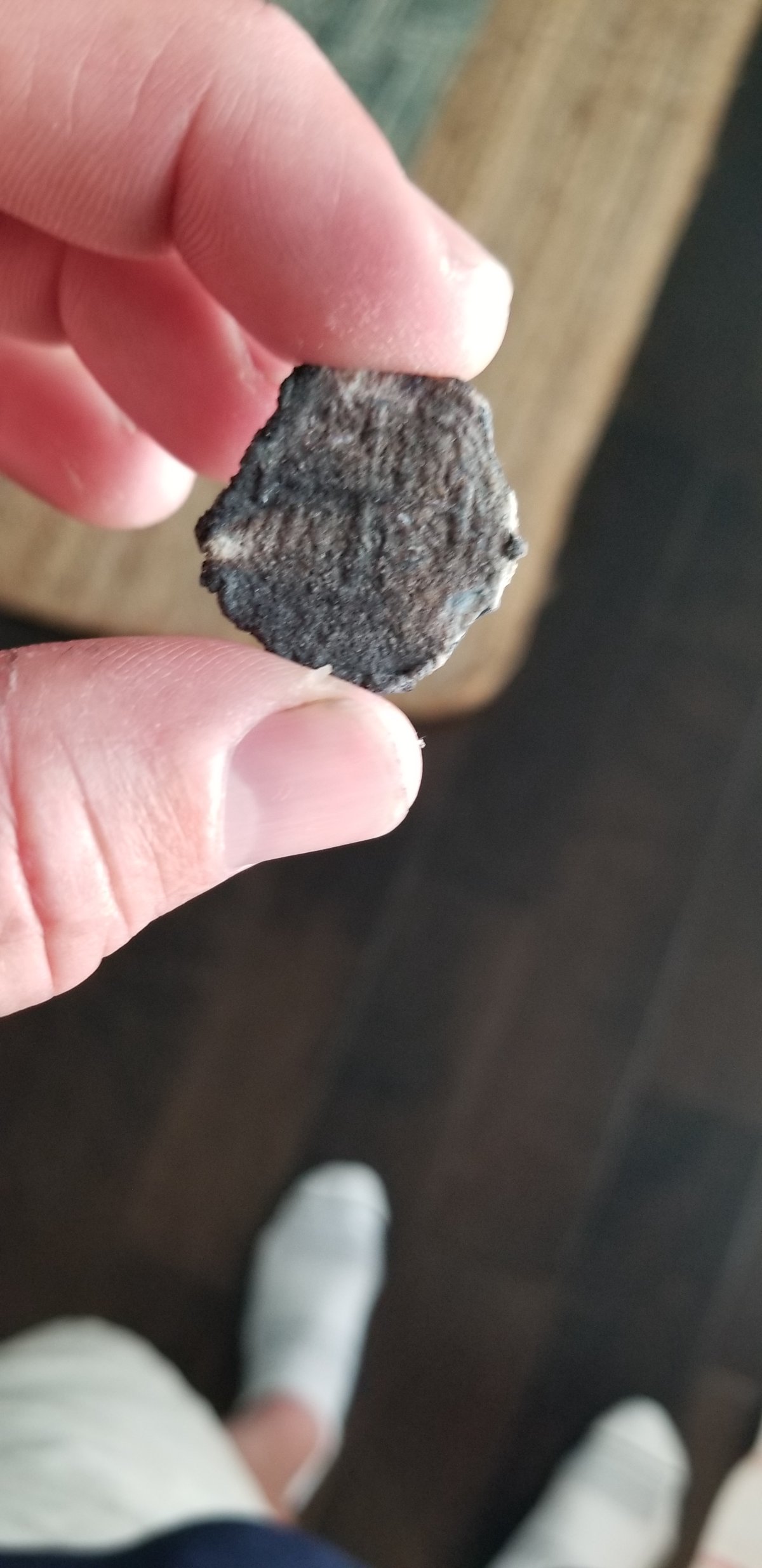 Coin-Found-On-Beach,-Counterfeit-Or-Real?