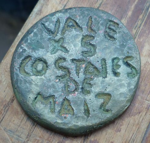 1712---Mexican-Hacienda-Token-For-Corn---What-Is-It?