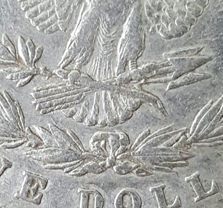 1878-P-Morgan-VAM-37-Strong-7/8-Tailfeathers